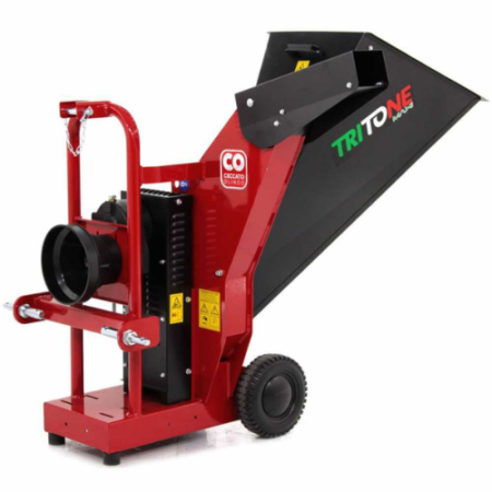 Ceccato Olindo-Broyeur de branches à moteur électrique Ceccato Olindo Tritone Monster Electric - Triphasé - 12.5 CV