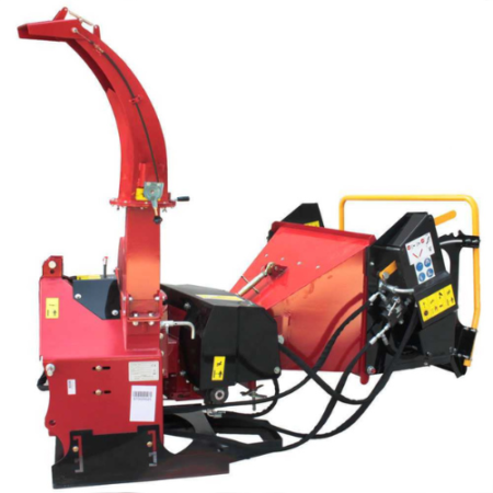 GeoTech-Broyeur de branches à tracteur GeoTech Pro WS52R. Avec rouleaux d'entraînement à commande hydraulique-Neuf