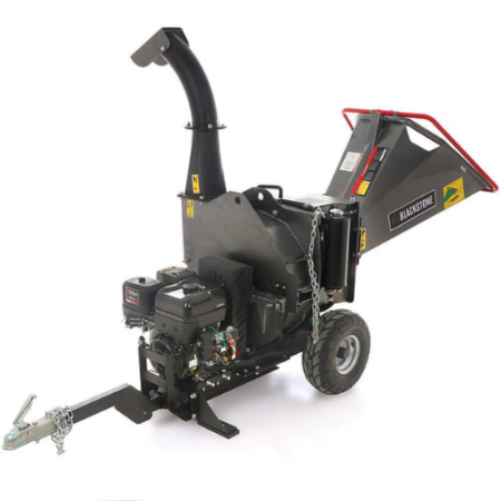 Blackstone-Broyeur de branches thermique tractable Blackstone BSFC 1600 BSE Moteur à essence B&S-Neuf