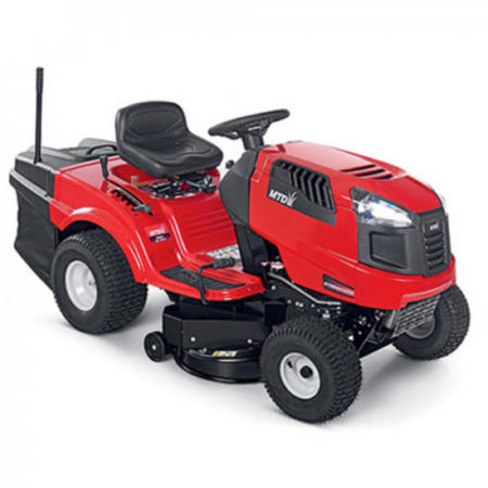 Tracteur tondeuse MTD SMART RE 130 H transmission hydrostatique – bac de ramassage